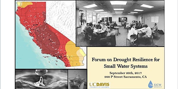 A Forum on Drought Resilience for Small Water Systems