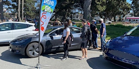 Electric Vehicle Showcase at the Sunset Community Festival