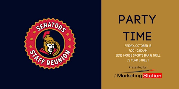 Sens Staff Reunion