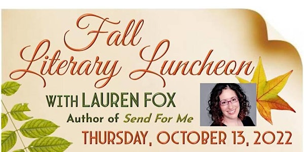 2022 Fall Literary Luncheon
