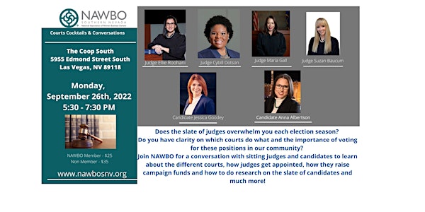 NAWBO Southern Nevada - Courts, Cocktails and Conversations
