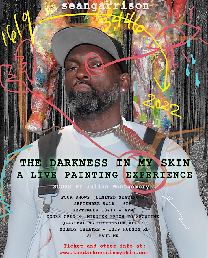 The Darkness In My Skin: A Live Painting Experience image