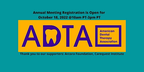 American Dental Therapy Annual Meeting