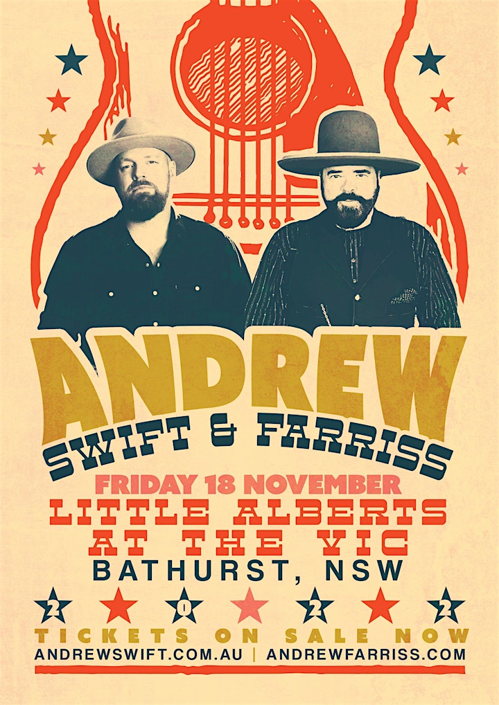 Andrew Farriss (INXS) Andrew Swift  - The Victoria Bathurst - 18/11/22 image