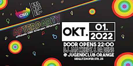 Hauptbild für CSD Erlangen After Party - 01.10.2022