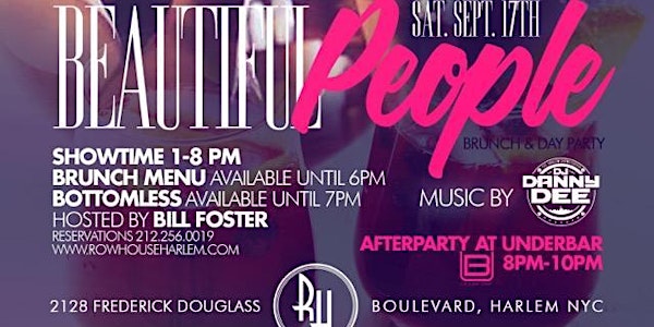 Beautiful People Brunch & Day Party | Host Bill Foster