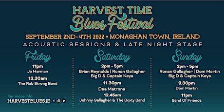 Harvest Time Blues Festival primary image