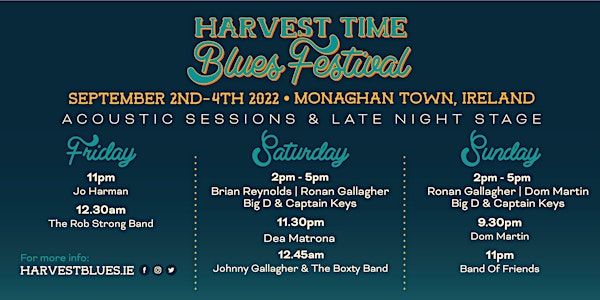 Harvest Time Blues Festival