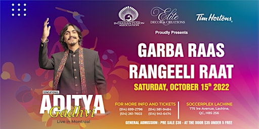 Garba Raas Rangeeli Raat - Live with Aditya Gadhvi