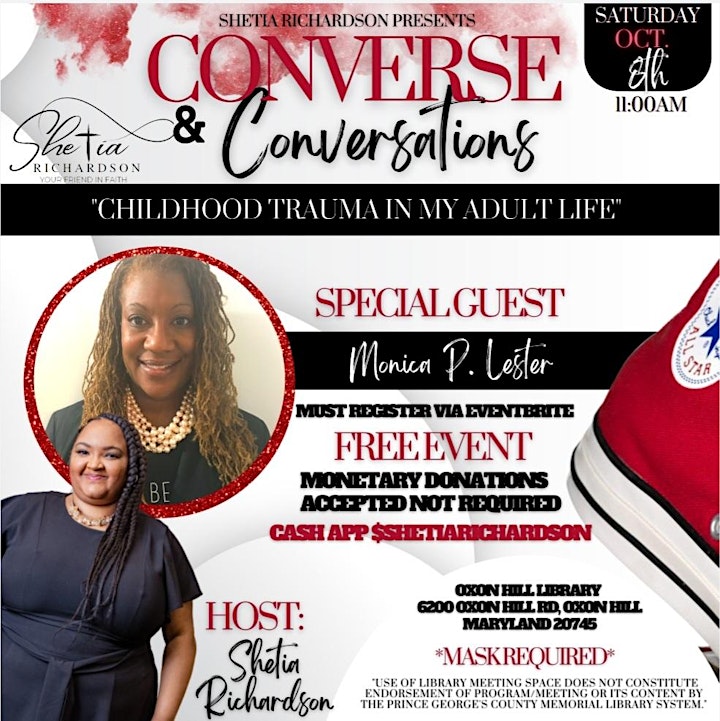 "Converse & Conversations" w/ Shetia Richardson image