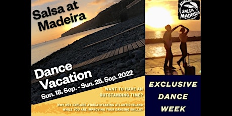 Imagem principal de Salsa and Bachata One Week Dance Vacation on Madeira