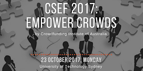 CSEF 2017: Empower Crowds  primary image
