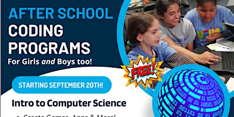 After School Computer Science Classes for K-5th