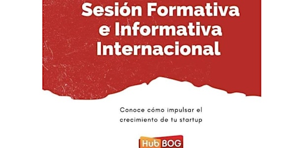 Sesión Formativa e Informativa Internacional