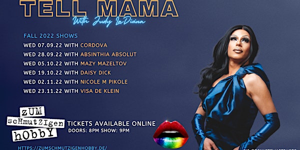 Judy LaDivina Tell Mama (Tickets for 19.10.2022)