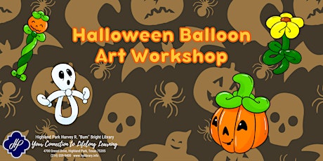 Halloween Balloon Art Workshop