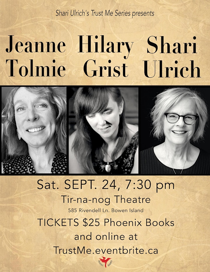 Shari Ulrich, Jeanne Tolmie & Hilary Grist image