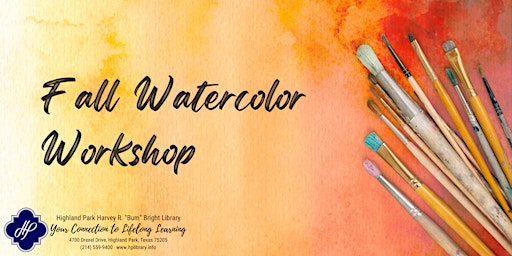 Fall Watercolor Workshop