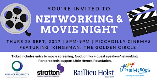 Charity Networking & Movie Night
