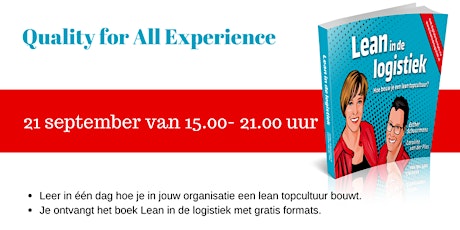 Primaire afbeelding van Quality for All Experience  21 september 2017
