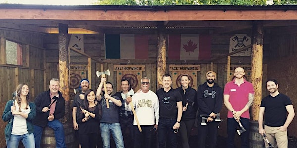 Axe Throwing & Pizza Session