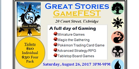 GameFest!!! Tabletop, Strategy, Card, and War Gaming Event primary image