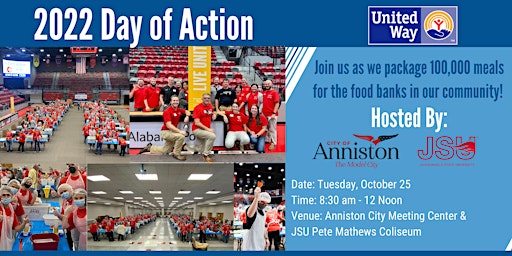 2022 United Way's Day of Action Hosted By The City of Anniston & JSU