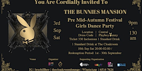 慈Lex Chill Hey禧 9.3 Pre Mid-Autumn Festival Lesbian Dance Party