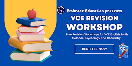 Chemistry VCE Revision Workshop - Embrace Education