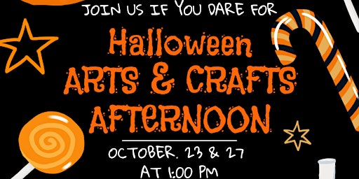 Children's Halloween arts and crafts afternoon