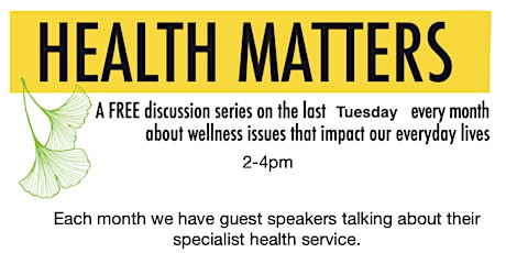 Health Matters Free Talk