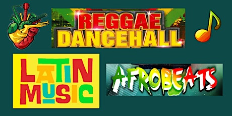 *Dancehall Reggae, Latin Music & Afrobeats*  Dance Party - Free on Zoom!