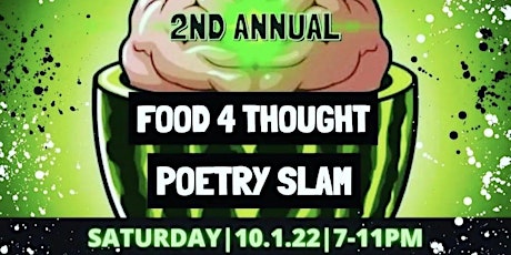 Food 4 Thought Poetry Slam (Vendors)