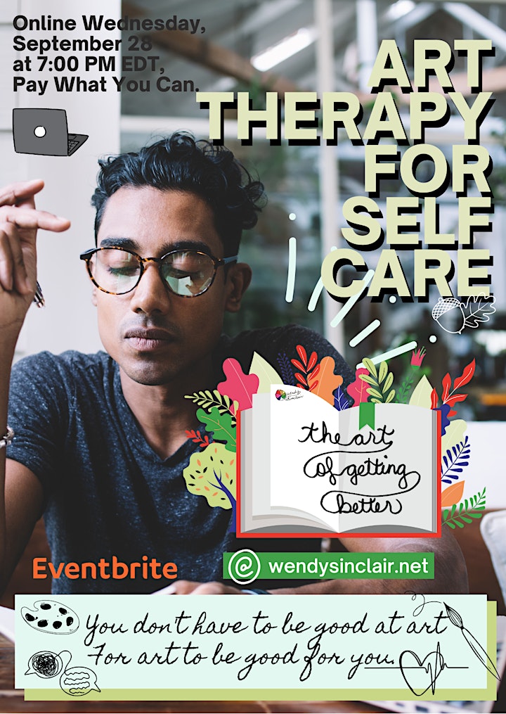 [ONLINE] The Art of Getting Better - Art Therapy for Self Care image