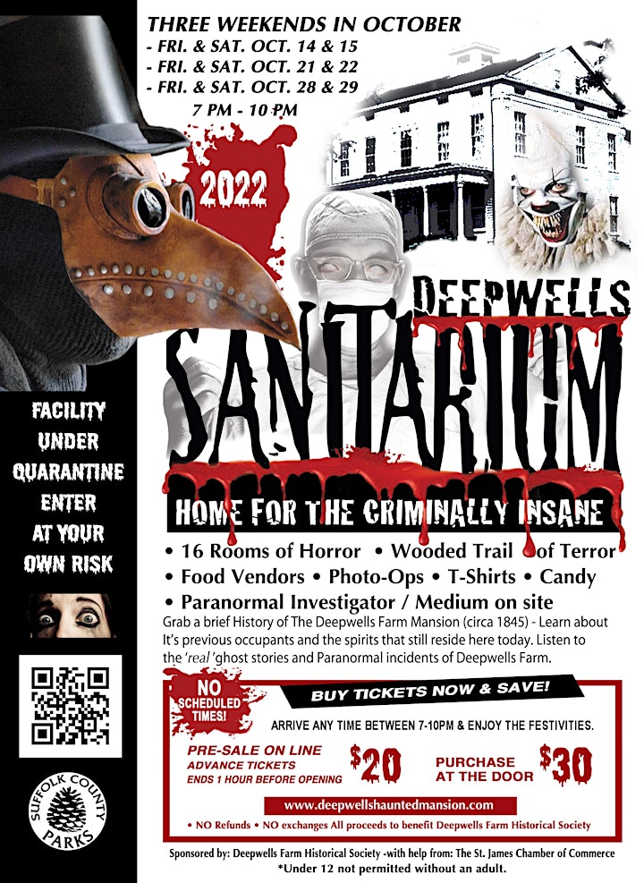 Deepwells  Sanitarium Home For The Criminally Insane  Haunted House image