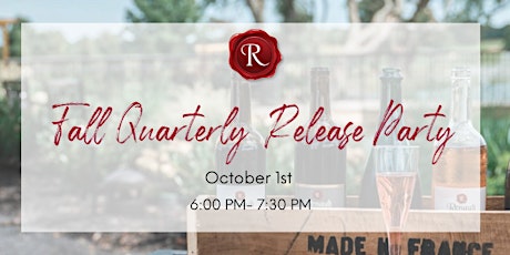 Fall Quarterly Release Party