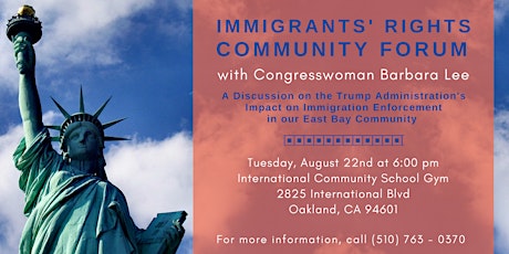 Immigrants' Rights Community Forum primary image