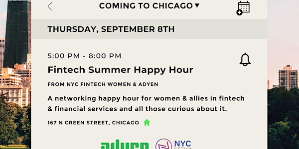 FinTech Happy Hour in Chicago