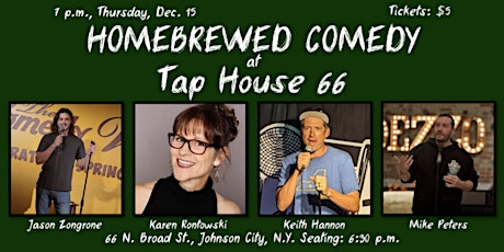 Homebrewed Comedy at Tap House 66