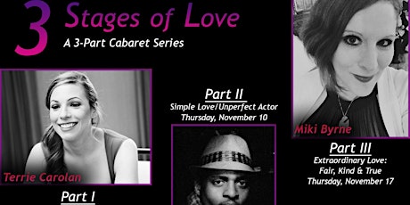 Three Stages of Love: A Shakespearean Cabaret Series