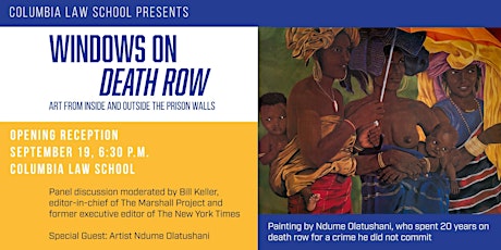 Opening Reception for Windows on Death Row: Art from Inside and Outside the Prison Walls primary image