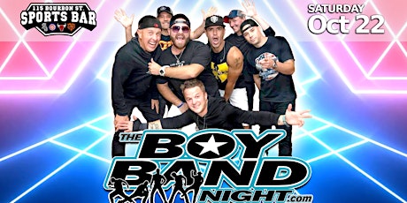 The Boy Band Night at 115 Bourbon Street - FRONT STAGE