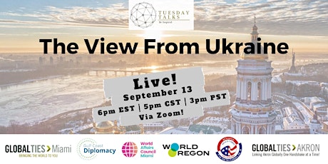 Tuesday Talks: The View from Ukraine | "LIVE" primary image