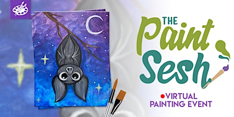 Online Painting Class – “Just Hangin” (Virtual Paint at Home Event)