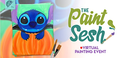Online Painting Class – “Count Stitchula” (Virtual Paint at Home Event)