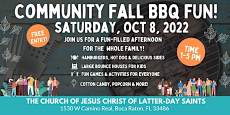 Community Fall BBQ FUN!