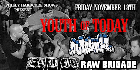 25 years of JOE HC shows with Youth of Today at the Church