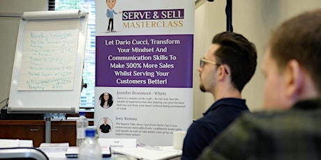 The Serve And Sell Masterclass Seminar 7 October primary image
