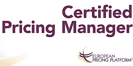Primaire afbeelding van Certified Pricing Manager® programme - level 2 - 2018