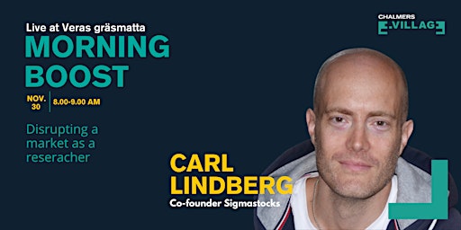 Disrupting a market as a researcher with Carl Lindberg